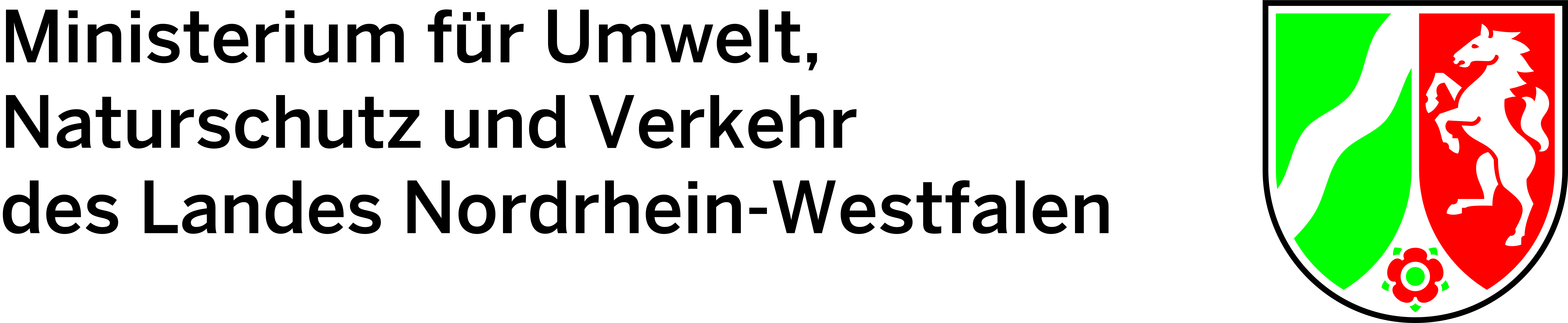 Logo des Ministeriums für Umwelt, Naturschutz und Verkehr des Landes Nordrhein-Westfalen